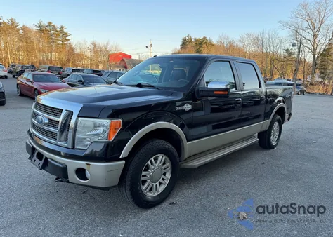 2009 Ford F150 Supercrew из США, поврежденный, VIN 1FTPW14V79KA97711